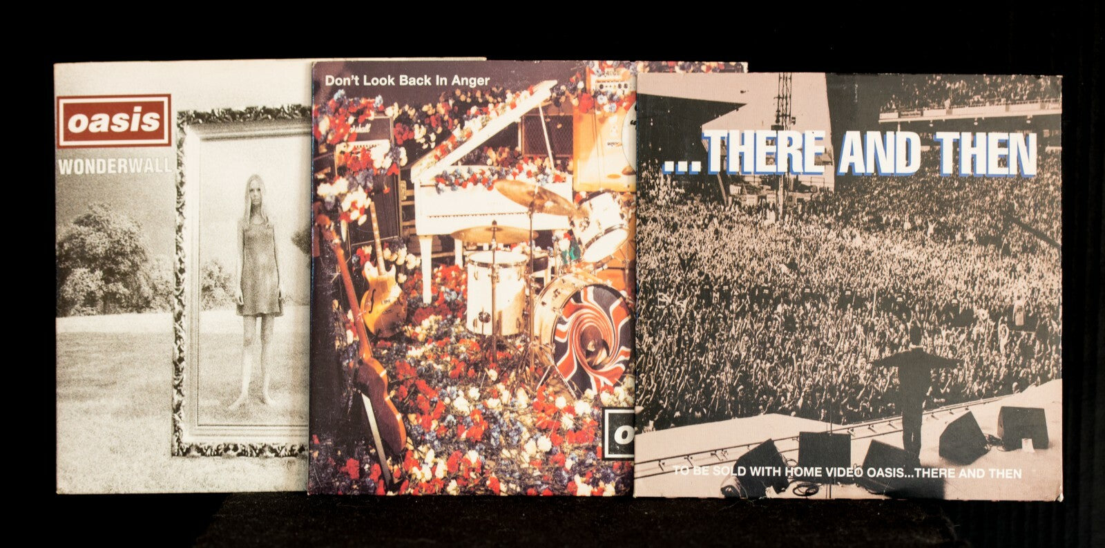 OASIS - 3 X CD Maxi Singles: Wonderwall/Don't Look Back In Anger/There and Then
