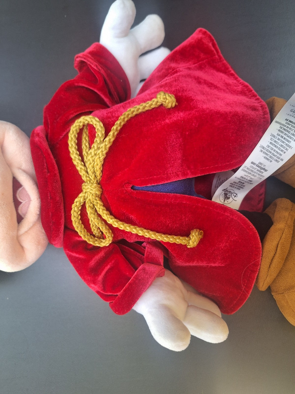 Disney Store Sorcerer Mickey Plush 24" Fantasia Large Soft Toy As New
