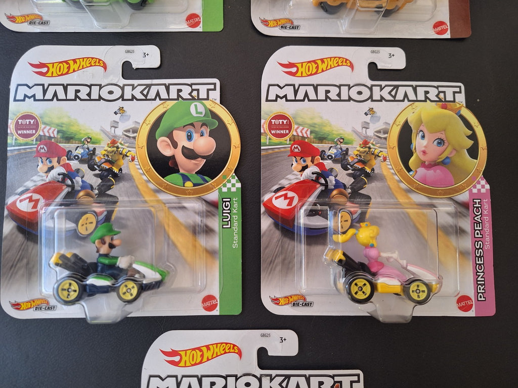 Hot Wheels Mario Kart - Series 12 - 2021 - Mix 2 - Lot of 5