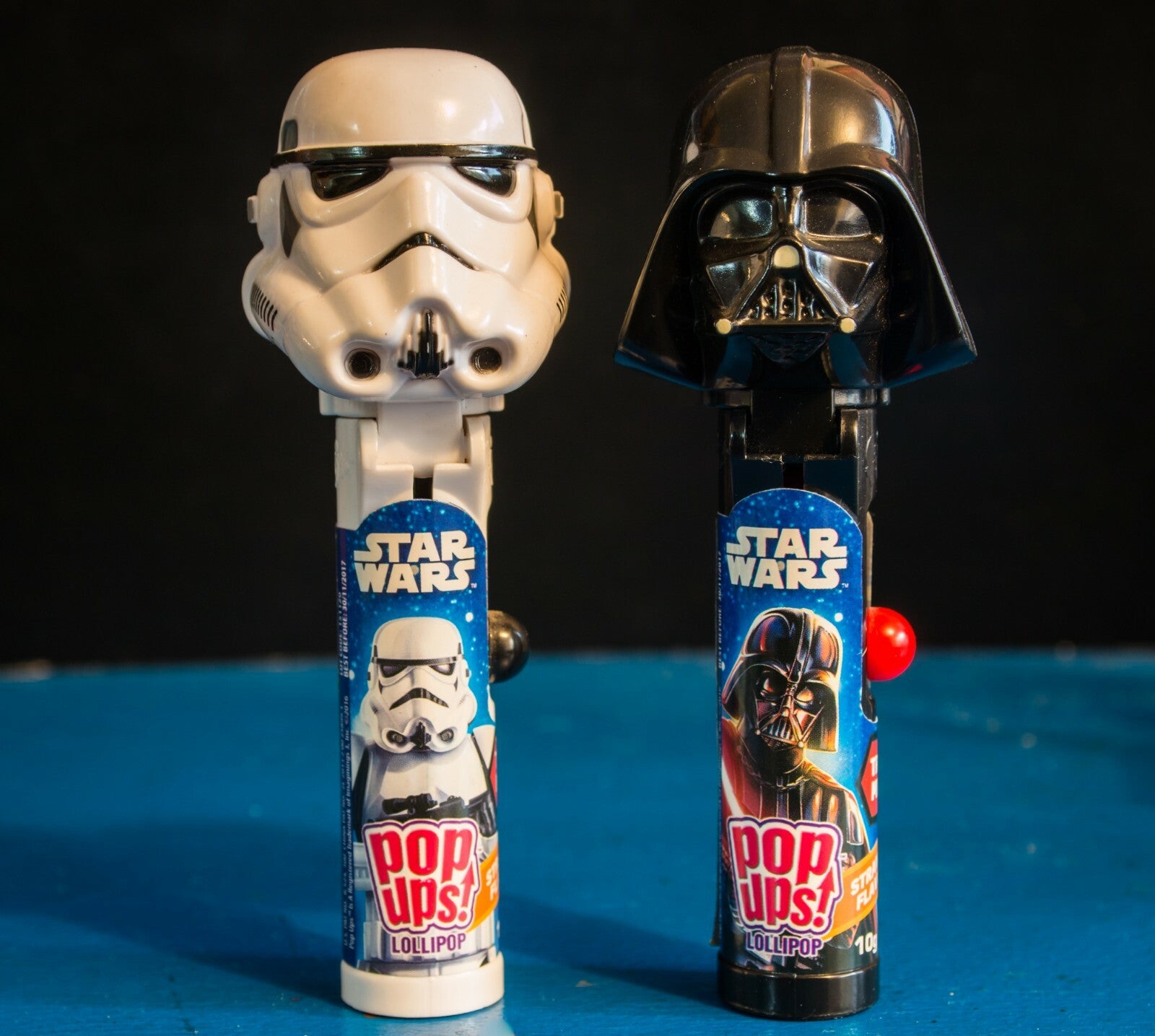 STAR WARS Pez X 3 and STAR WARS Popups Lollipop X 2 Sealed/unused
