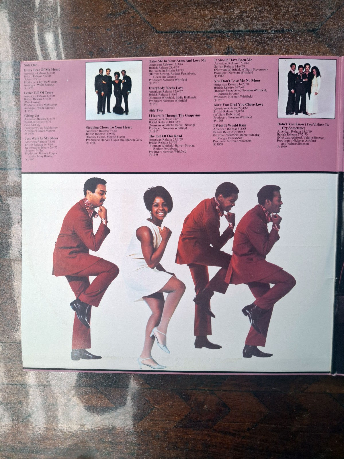 Gladys Knight & The Pips Anthology 2LP 1974 Australian EX/NM Booklet Motown
