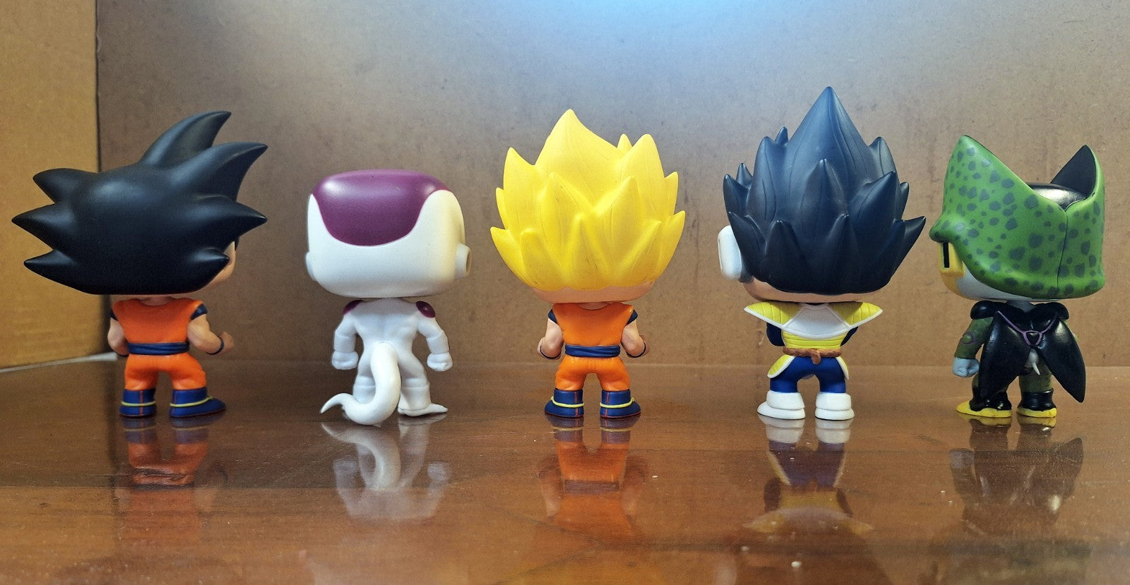 Funko Pop Dragon Ball Z Bundle Goku Frieza Vegeta Cell OOB 5 Figures