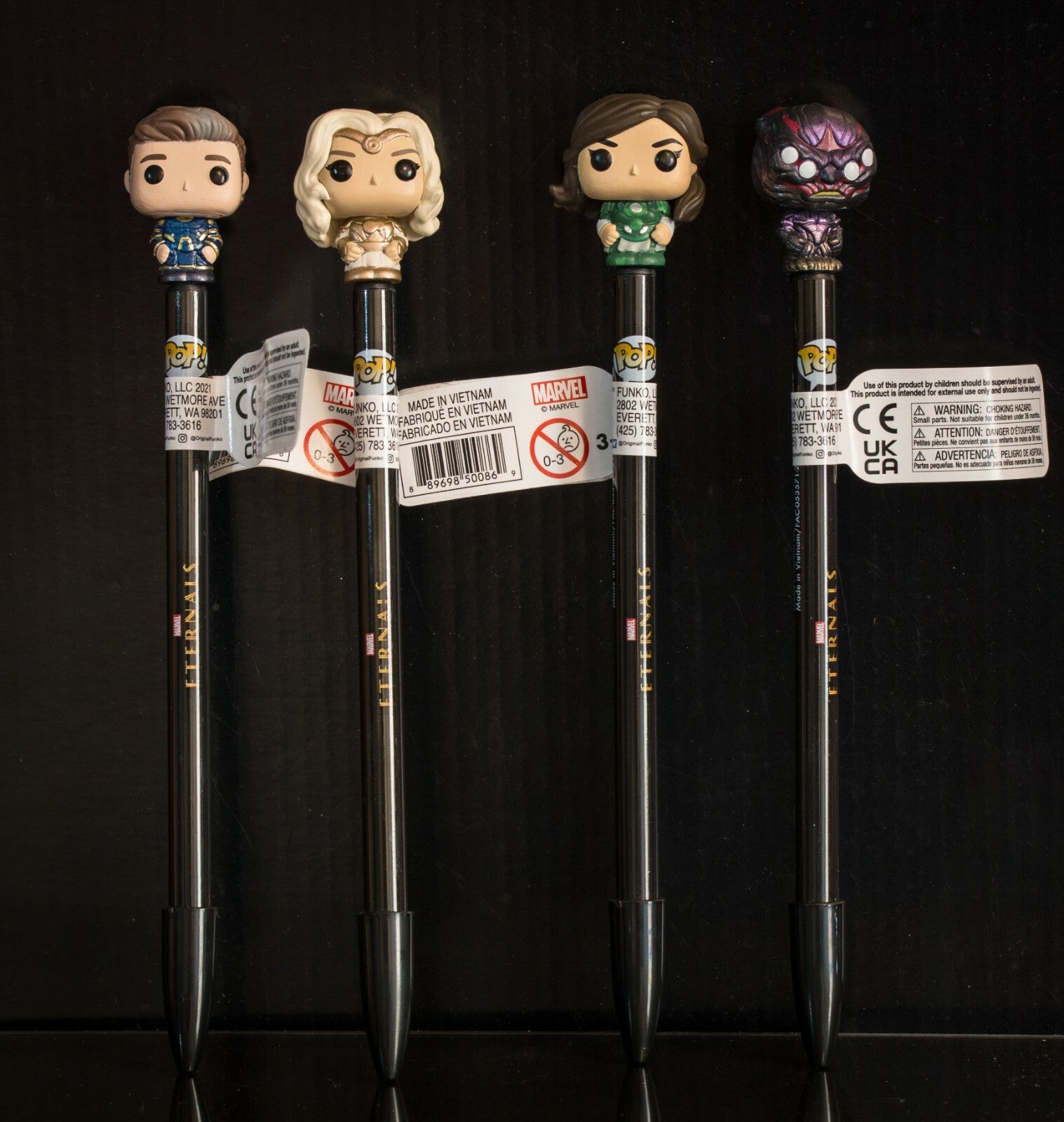 Marvel - The Eternals - Funko Pop! Pen Topper - Set of 4 - New